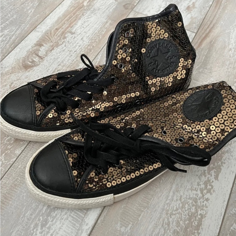 Converse Chuck Taylor Sequins Sneakers size 6 vintage